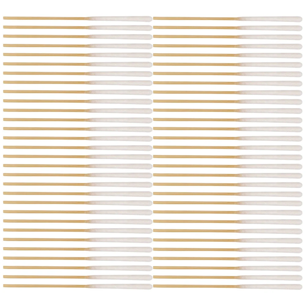 

60 Pcs Beauty Applicator Cotton Swab Makeup Accessories Women Swabs Bamboo Ear Cleaning