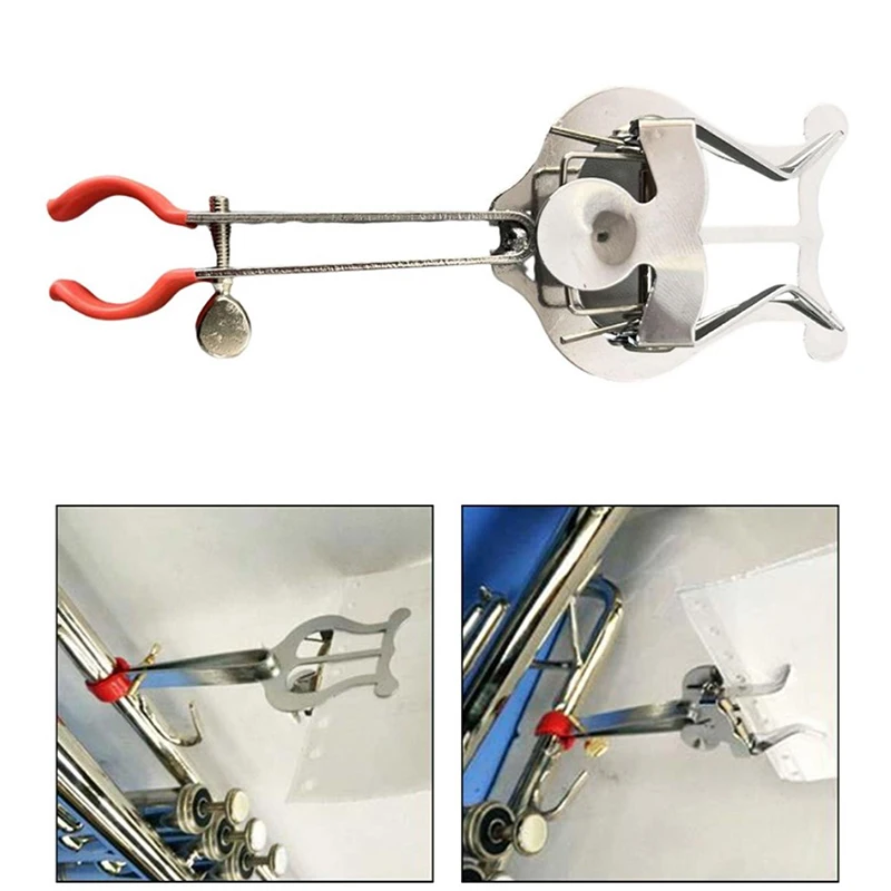 Sheet Music Clamp On Holder for Marching Band Instruments