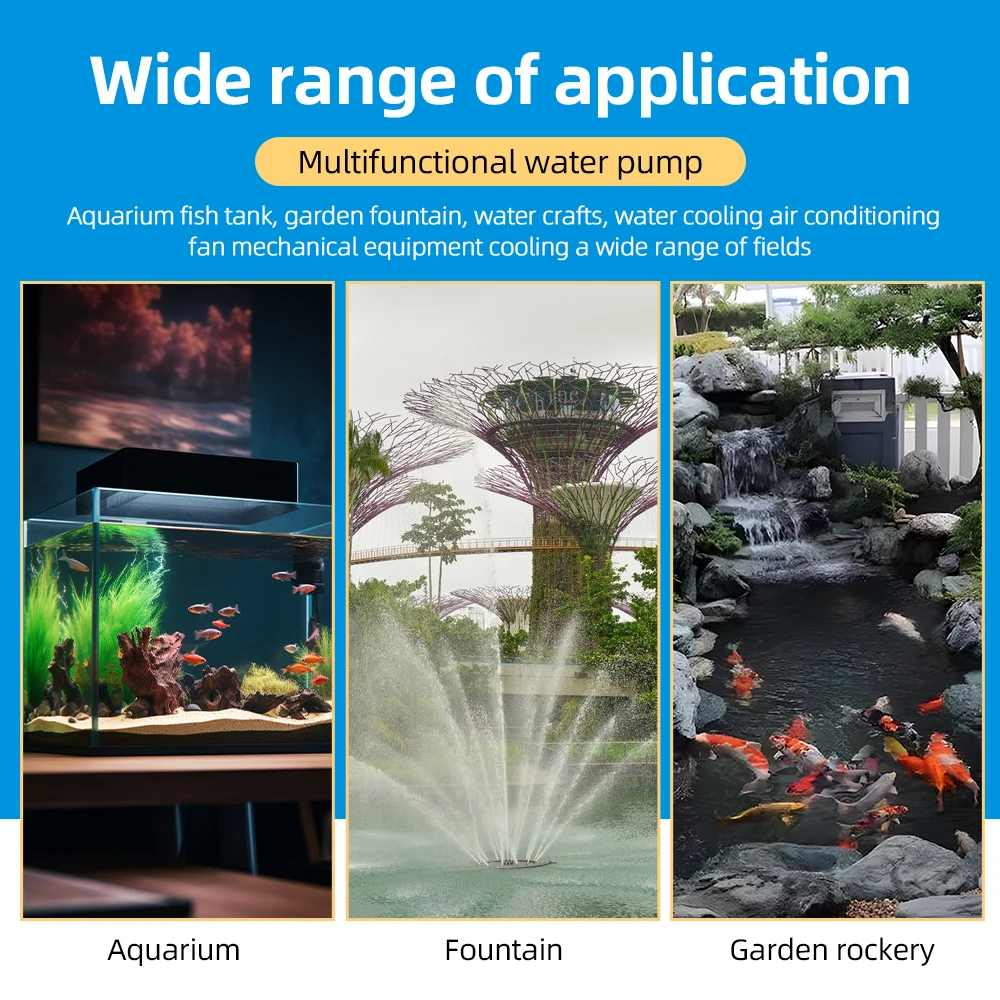 Pompa Di Copertura Per Piscina Fuori Terra | 75W 850 GPH | Cavo 25 Piedi E Tubo Di Drenaggio | Impermeabile IPX8 | Anti-Bruciatura A Secco - Foto 3