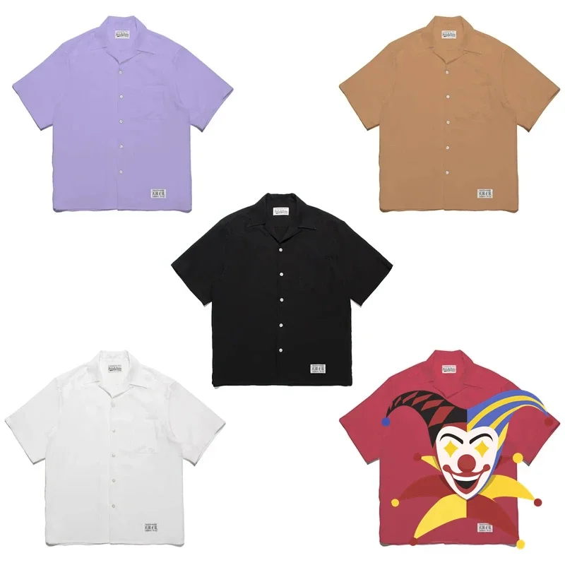

WACKO MARIA Shirts Men Women High Quality Beach Shirt