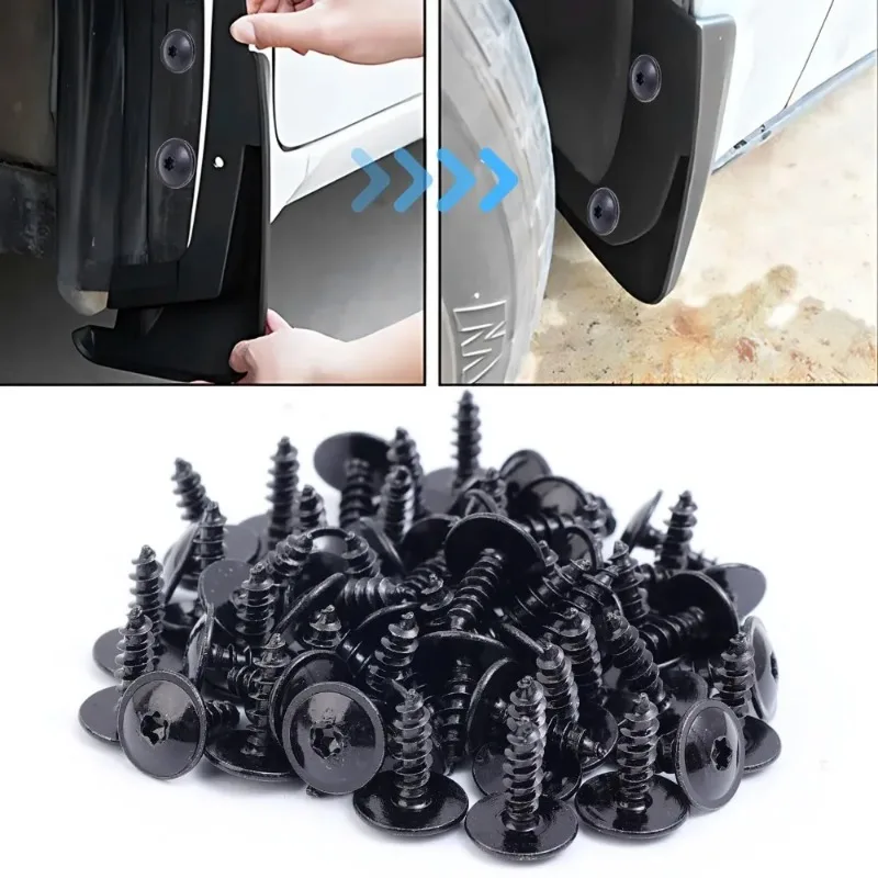 M5*16 Car Self Tapping Screws for Volkswagen B5 Audi Q5 N90974701 Underbody Fenders Wheel Arches Bumper T25 Self Tapping Screw