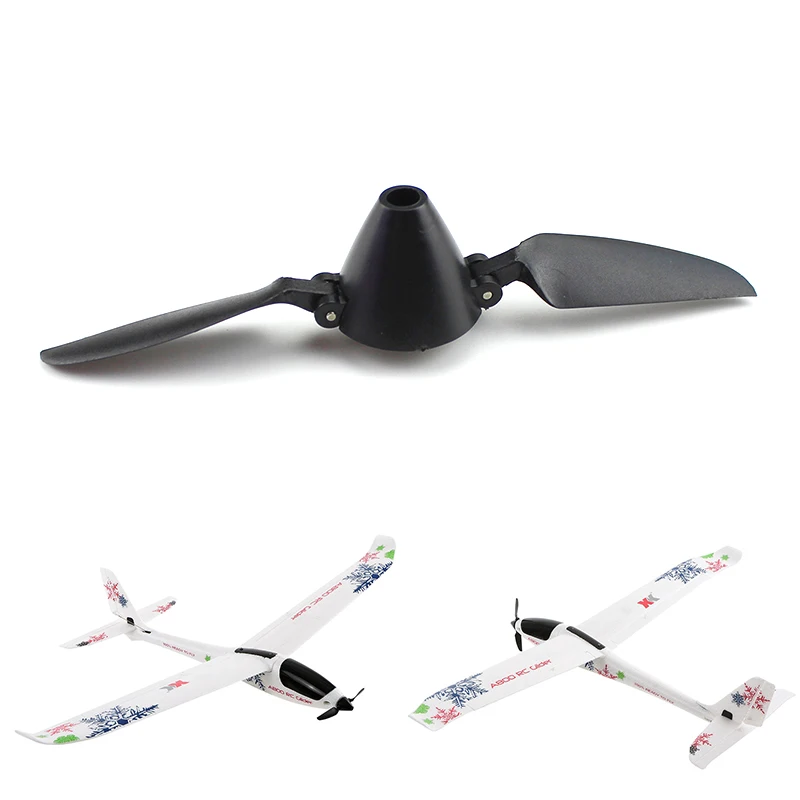 Hélice de rechange pour avion RC XK A800 installée sur le moteur du planeur