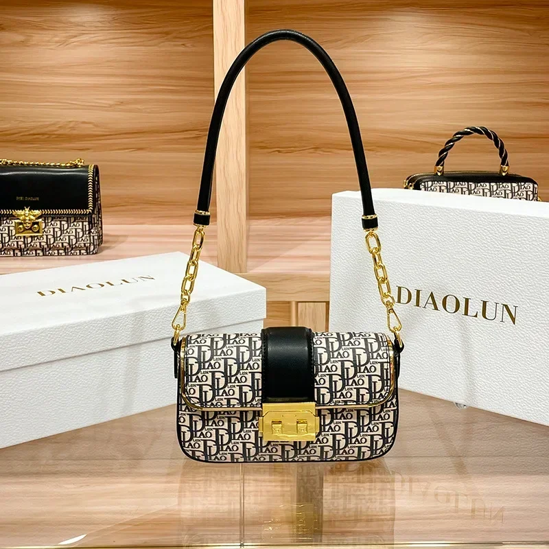 

Famous Designer Luxury Brand Embroidery Letter Square Bags High Quality Shoulder Messenger Bags Casual Women Purse And Handbags