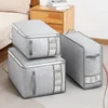 Large Bed Bottom Storage Box Quilt Storage Bag Home Moving Clothing Pack Bag Wardrobe Sorting Organize Moistureproof Sorting Bag 4