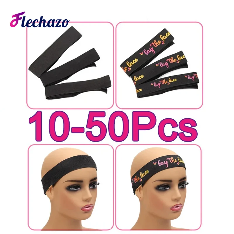 Soft Elastic Band For Lace Frontal Wigs Melt Band Wholesale 10-50Pcs Lace Melting Headband For Women