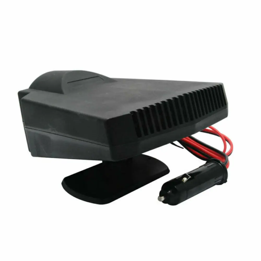 12V 200W Portable Car Windshield Heating Cooling Fan Quick Heater Defroster Demister 2-in-1 Fast Car Heating Cooling Fan