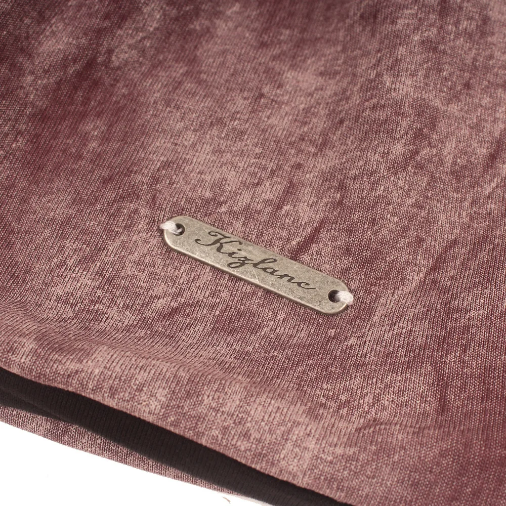 Herbst/Winter großer Kopfumfang Tie-Dye Wind Piling Hüte für Männer/Frauen 2025, modische Retro-vielseitige lose Tasche Kopfkappe – Detail 6