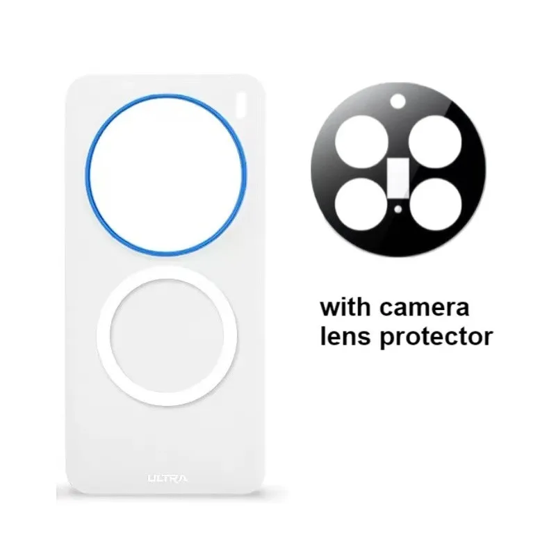 Magnetic Attraction Matte Hard Shell Phone Case with Lens Protector