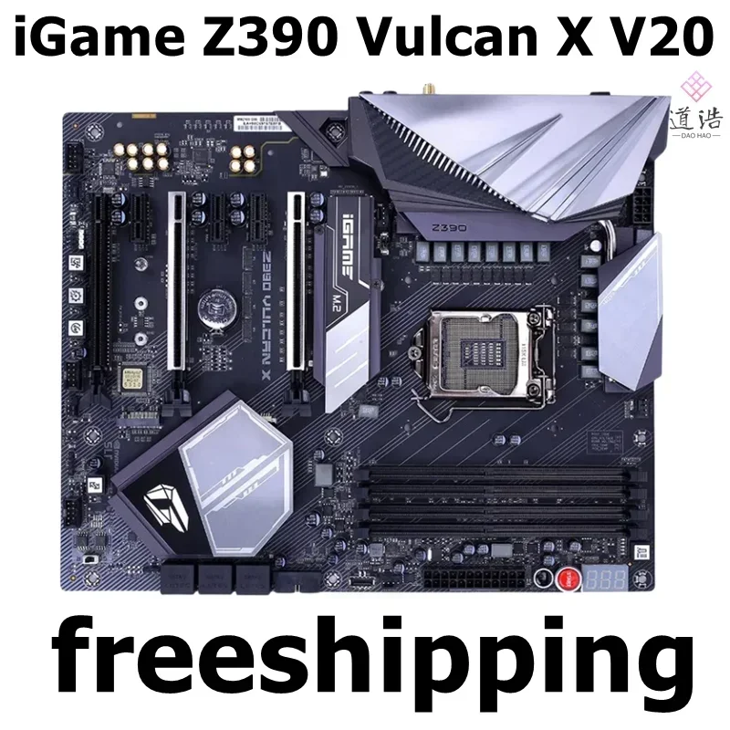For Colorful iGame Z390 Vulcan X V20 Motherboard 64GB LGA 1151 DDR4 ATX Z390 Mainboard 4 For Colorful iGame Z390 Vulcan X V20 Motherboard 64GB LGA 1151 DDR4 ATX Z390 Mainboard - Image 2