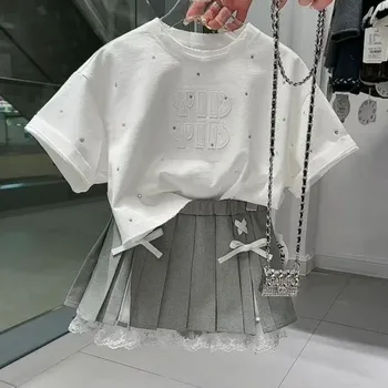 Trendy Girls Summer Two-Piece Set 1