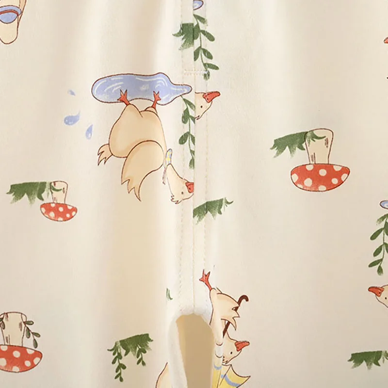 Cartoon Print Kids Pajamas Set for Boys and Girls