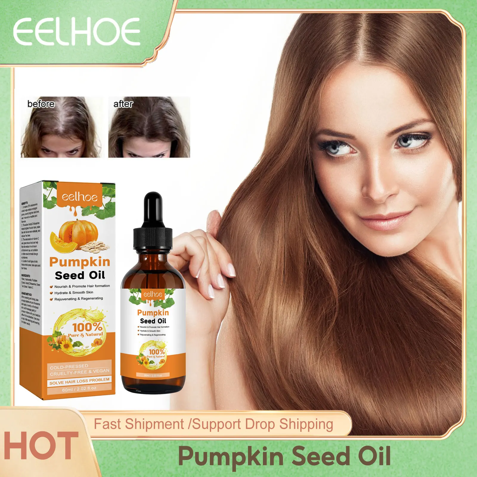 

Hair Growth Essential Oil Roots Repairing Dry Damaged Treatment Enhance Follicles Thickening Scalp Cleansing Prevent Loss Liquid