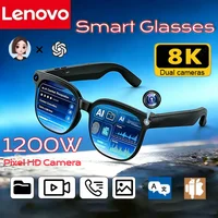 Lenovo AI Smart Glasses 8K Camera Bluetooth Translator Sunglasses