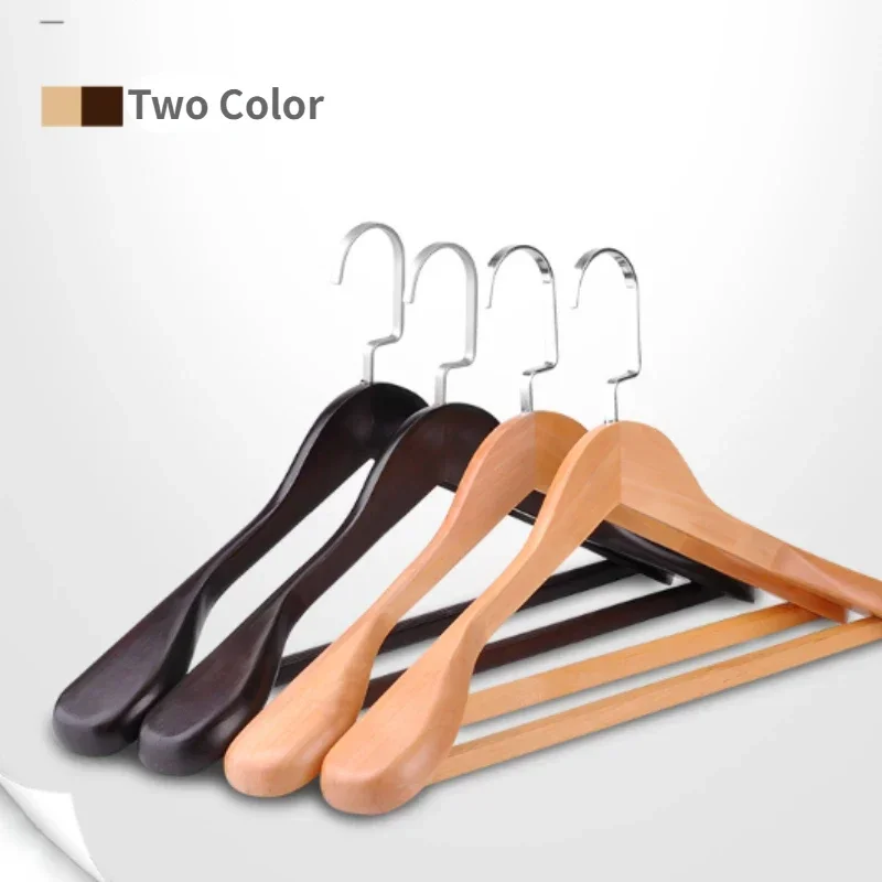 Premium Suit Hanger 4 Pack,Wide Shoulder Smooth Finish
