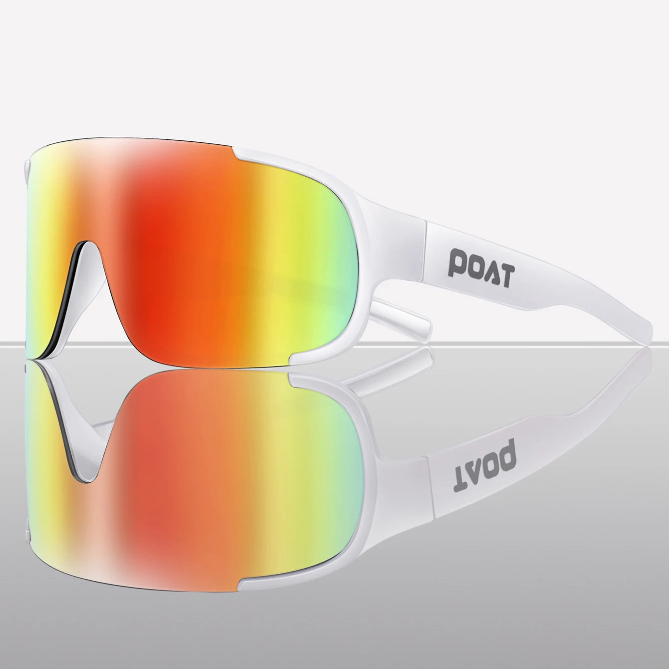 POAT Fishing Sunglasses Men Women Outdoor Cycling Stylish MTB Sports Goggles UV400 Bike Bicycle Windproof Eyewear Multi Colors