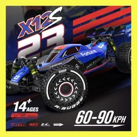 RLAARLO X12S 1/12 Brushless RC Car 80KM High Speed RTR Off-Road Racer Independent Suspension Aluminum Chassis Boys Toys Race car 1