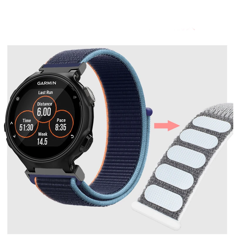 Nylon Loop Smartwatch Wristband – Versatile and Stylish Strap Accessory