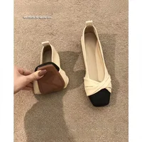 Soft Bot Mary Jane Flat oes Gentle Women's Casual Footwear Spring Autumn Skirt Clement Flats Korean Sle Faionable