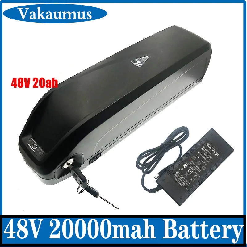 

NEW 48V20Ah 36V20Ah 52V20Ah Ebike Battery Hailong Battery With USB Built-IN BMS 350W-1000W 10S 13S 14S 18650 Battery Duty Free