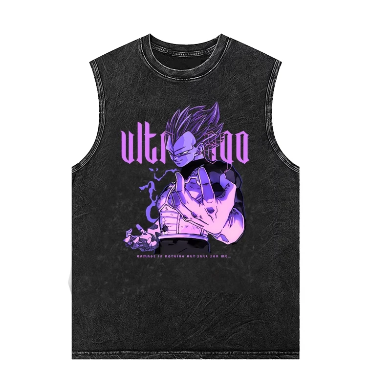 Dragon Ball Goku Saiyan Anime PTTT0604 Washed Tank Tops 5 - Dragon Ball Store S84a776b11ba64f209fa76f86206b1005P - Dragon Ball Store