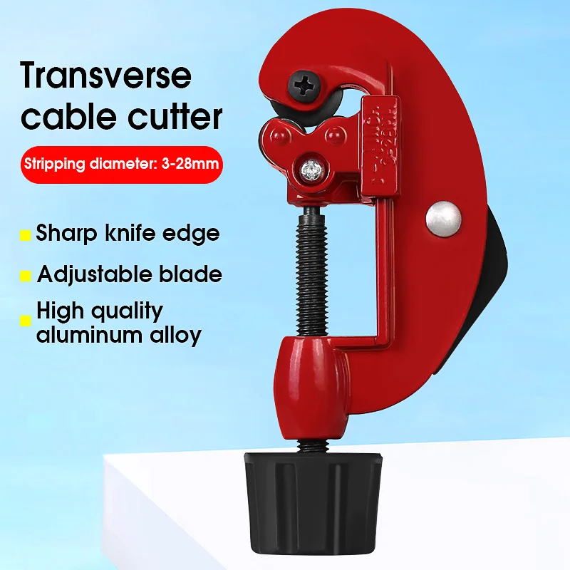 

Fiber optic cable slitter tube cutter Heavy Duty Tubing Cutter cable stripper for 3-28mm