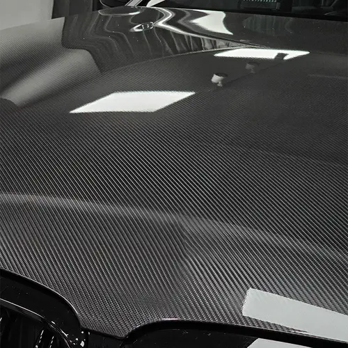 High Gloss 6D 5D Carbon Fiber Black Car Foiling Wrap Vinyl Car Wrapping Folie Automotive Vinyl for Motorcycle Vinyls Motorcycles - Image 2