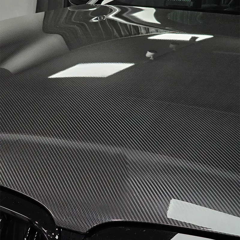 High Gloss 6D 5D Carbon Fiber Black Car Foiling Wrap Vinyl Car Wrapping Folie Automotive Vinyl for Motorcycle Vinyls Motorcycles - Image 2