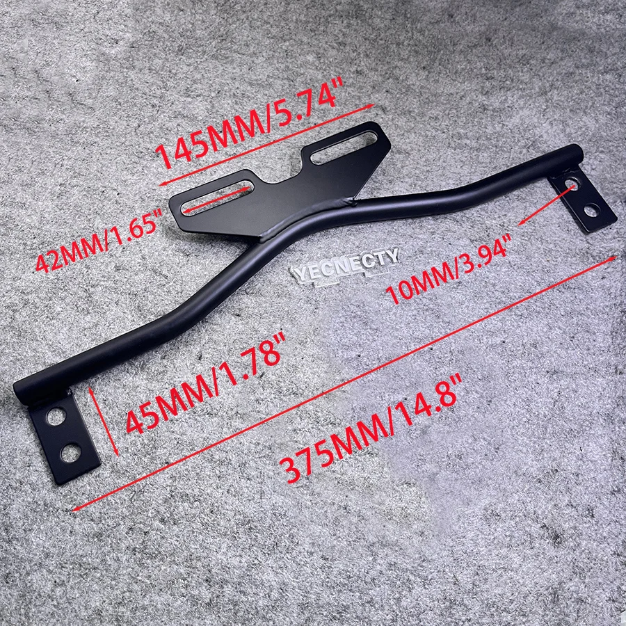 Universal Motorcycle Headlight & Auxiliary Lamp Mount Bracket