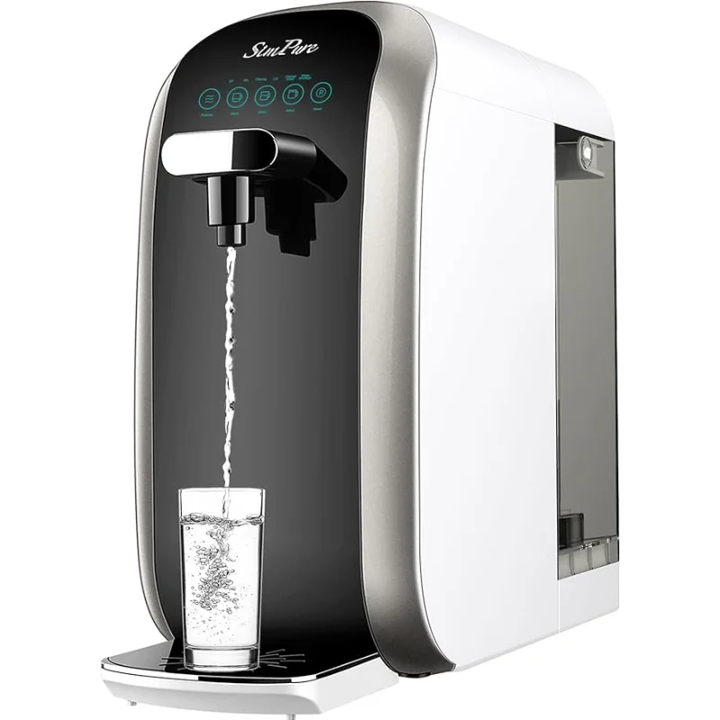 

SimPure Y7P-BW УФ столешница с обратным осмосом, фотоосмотическая система, 4-ступенчатый фильтр для воды RO