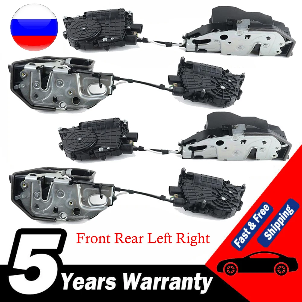For BMW 5 and 7 Series F18 F11 F10 F02 Door Lock Actuator Soft Close System 51217185689 51217185692 51227185687 51227185688