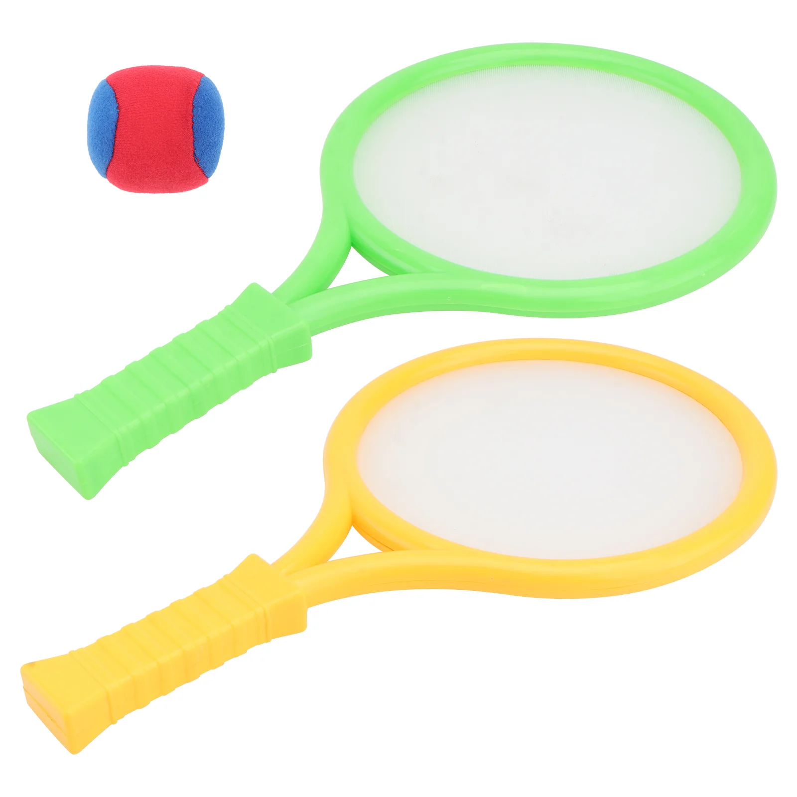 

Racket Set Tennis Toys Kids Outdoor Activity Kit Plastic Catch Game Ball Children Playing Beach Exchange