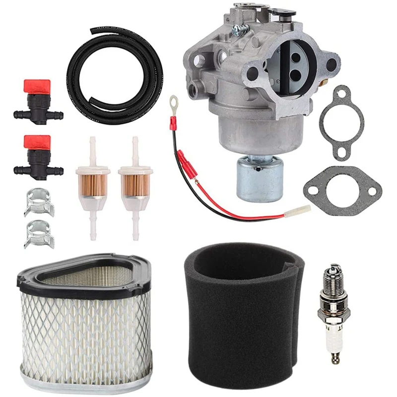 42 853 03 S Carburetor with Air Filter Kit for Kohler CV15 CV15S CV14