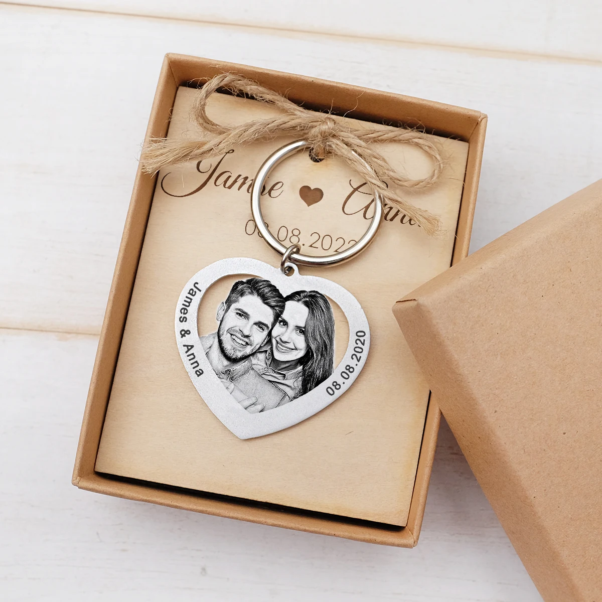 Photo Keychain Custom Keychain Personalized Keychain Personalized Picture Keyring Memorial Photo Gift For Him Her