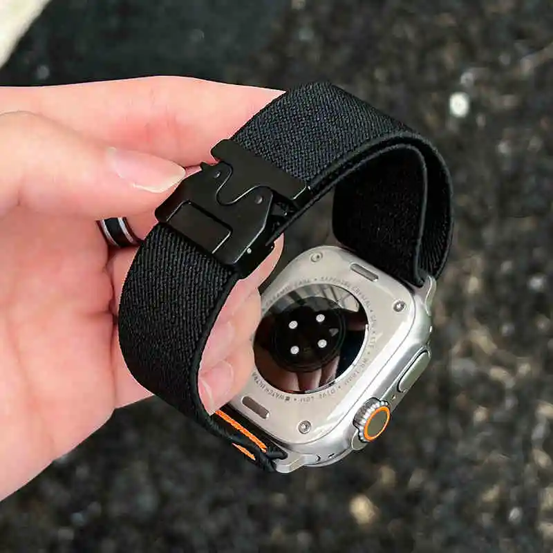 Parachute Nylon Strap for Smartwatches - Versatile and Durable Bracelet Accessory