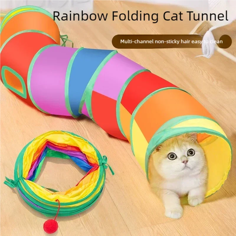 Collapsible Cat Maze Toy 1
