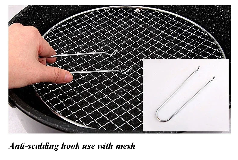 Multifunctional Electric Baking Pan, Large-Capacity And Temperature-Adjustable Frying Pan, Double-Sided Hanging Heater Bakeware 5