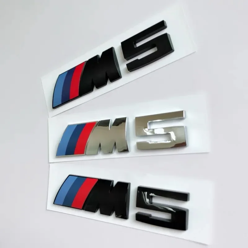 BMW M5 Stickers Trunk Badge For BMW M5 E34 E36 E61 E39 E60 E90 E92 E93 F10 F20 F30 G20 G30 Auto Decoration Accessories
