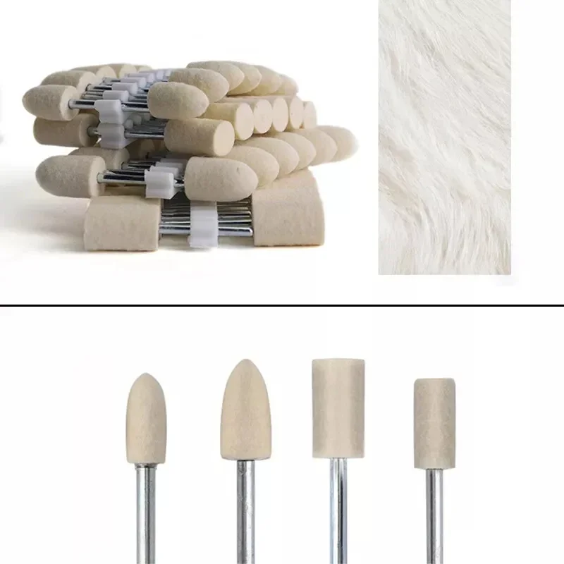 129 Pcs Wool Felt Polishing Pad & Polishing Wheel Point & Mandrel Kit For Dremel Yyxv I.513291688 - View #9