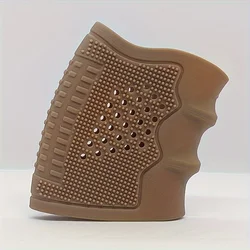 Tactical Non - Slip Silicone Pistol Grip Sleeve Accessory (Khaki)