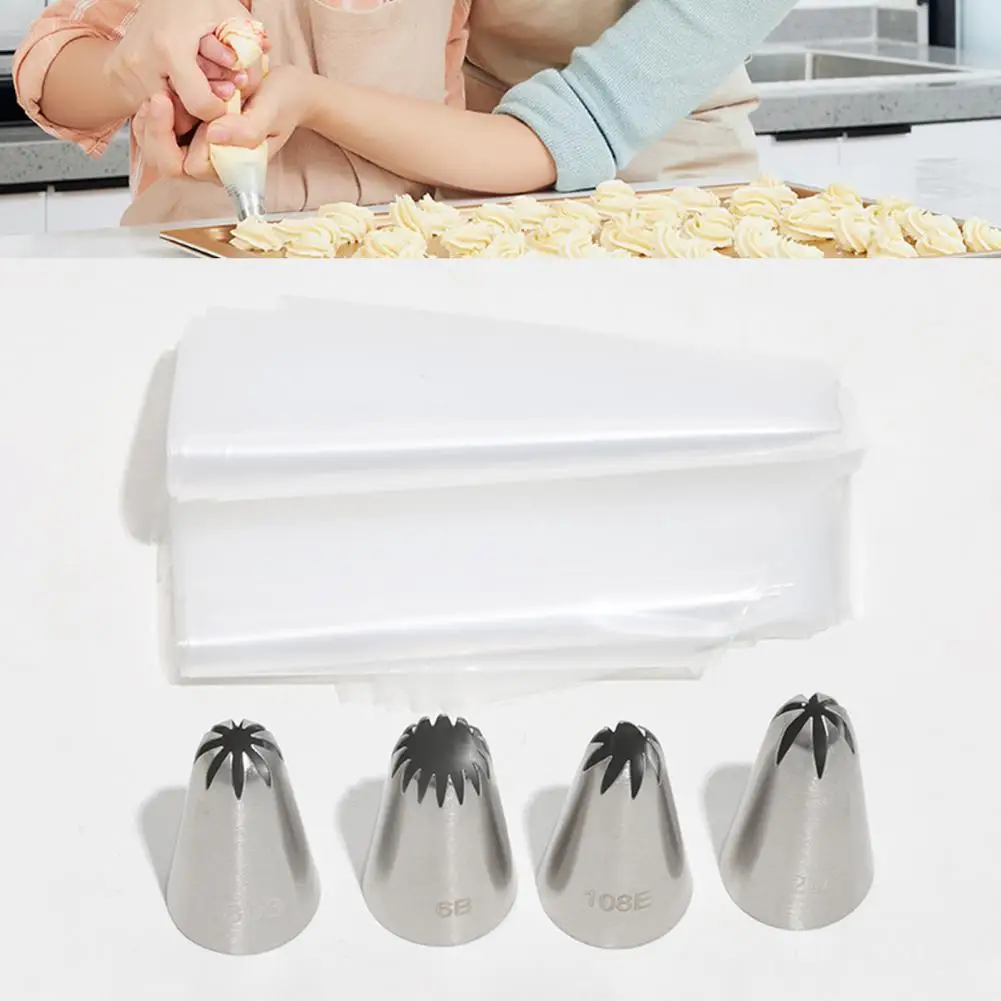 

Кондитерский наконечник для украшения тортов, искусственный подарок для любителей выпечки, 2 набора пищевой нержавеющей стали для украшения