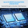 UMIDIGI Note 100 5G Android 14 Smartphone 8-Core 5G 6.8"120Hz HD+ 256GB/128GB 50MP+8MP Camera 20W Charge 5000mAh Dual SIM Card 6