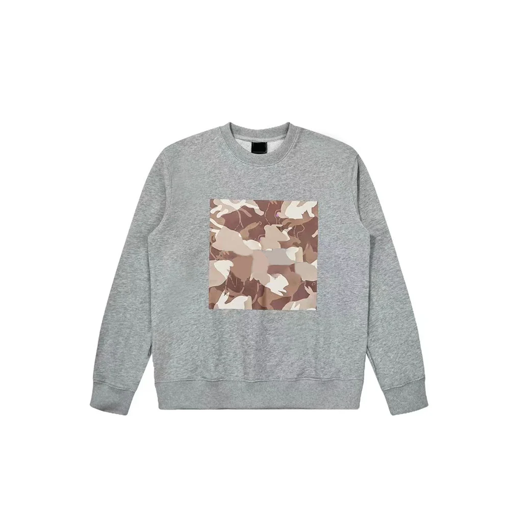 

2023 High-end Autumn 1:1 Rabbit New Year Couple Fleece Sweatshirt with Classic Print Men’S