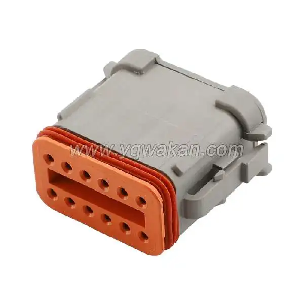 1-20 sets 12pin auto electric plastic housing plug sealed wiring harness waterproof connector DT06-12SA-C017 DT04-12PA-C017