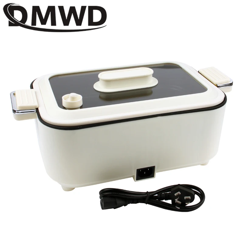 DMWD Multi-functional Cooking Pot Household Electric Hot Pot Electric Steamer Non-stick Barbecue Frying and Baking Machine