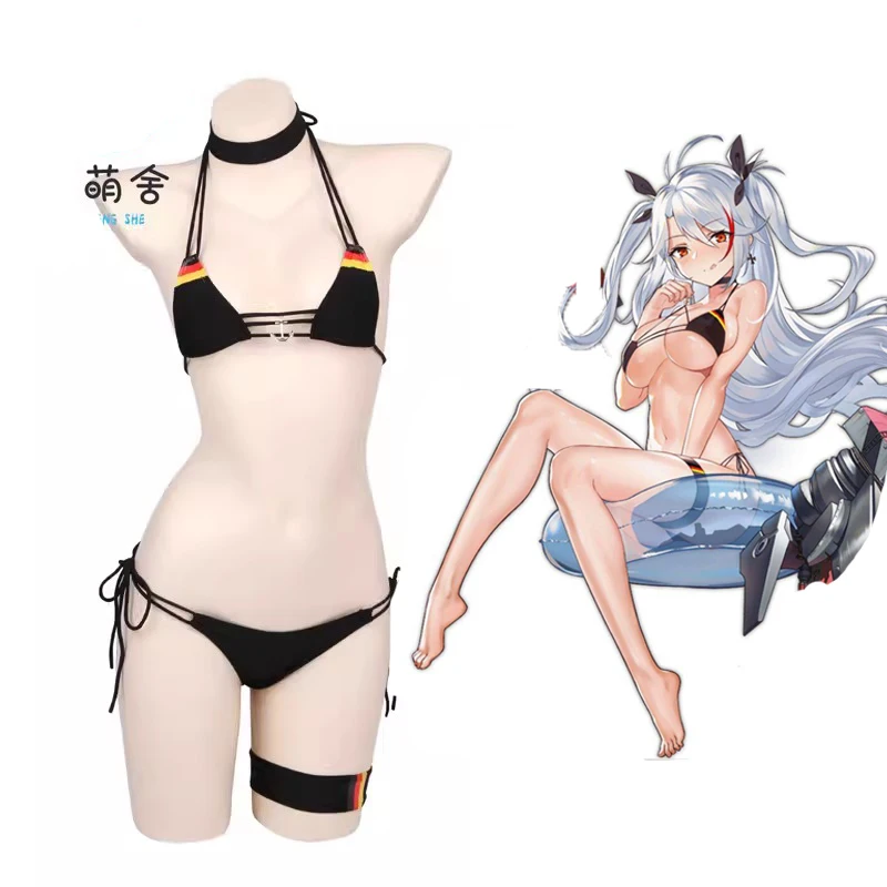 

Купальник-бикини женский из двух предметов, пикантный костюм для косплея игровой коготь Лейн, принц эуген