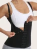 Women's Shapewear Corset Waist Trainer Adjustable Hook Workout Shapewear for Gym Running Tummy Control Body Shapers