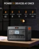 Portable Power Station 2400W 1843.2Wh Solar Generator LiFePO4 (LFP) Battery(4800W Surge) 2 Hours Fast AC Charging 4