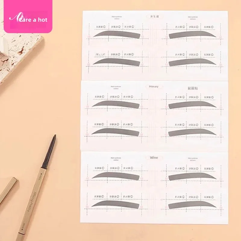 BE1S65 Eyebrow Trimming Tool Complete Shaping Eyebrow Device For Beginners Grooming Scissors Health Beauty