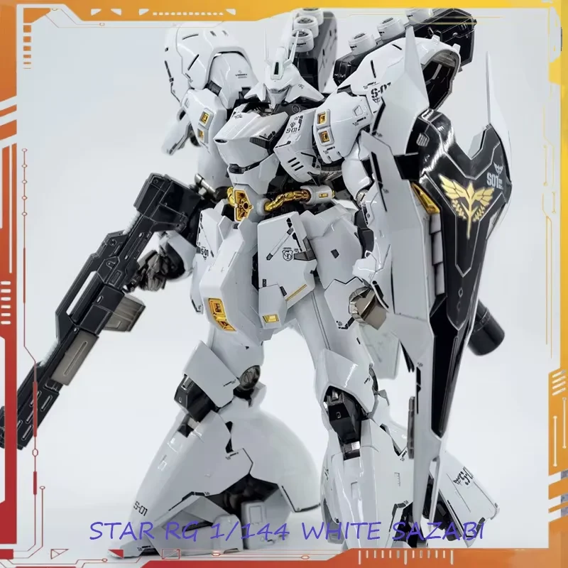 Star Model KO RG White Sazabi MSN-04 Action Figure 1/144 Scale