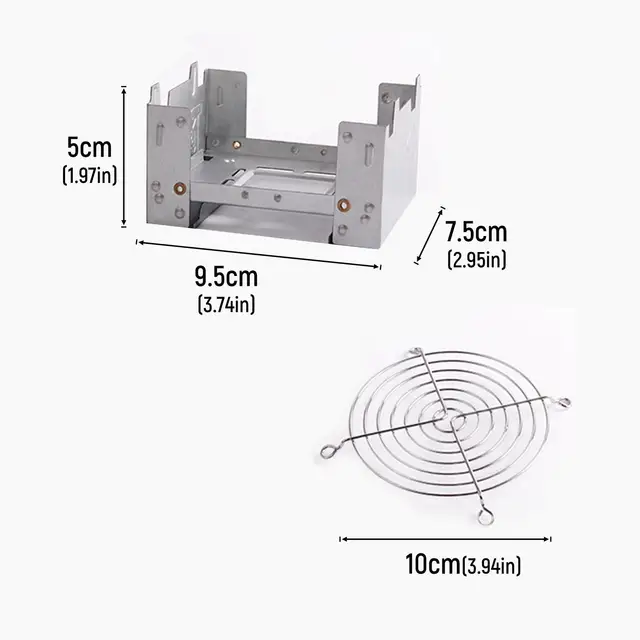Stainless Steel Alcohol Stove 6